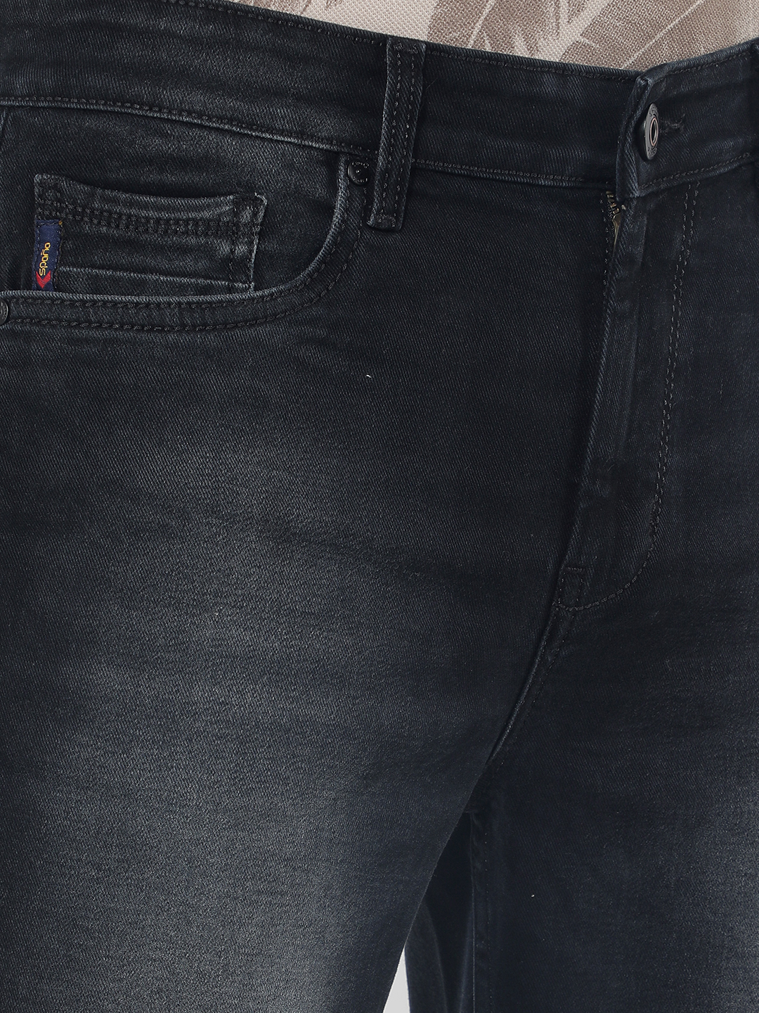 Numero Uno Men Solid Black Jeans